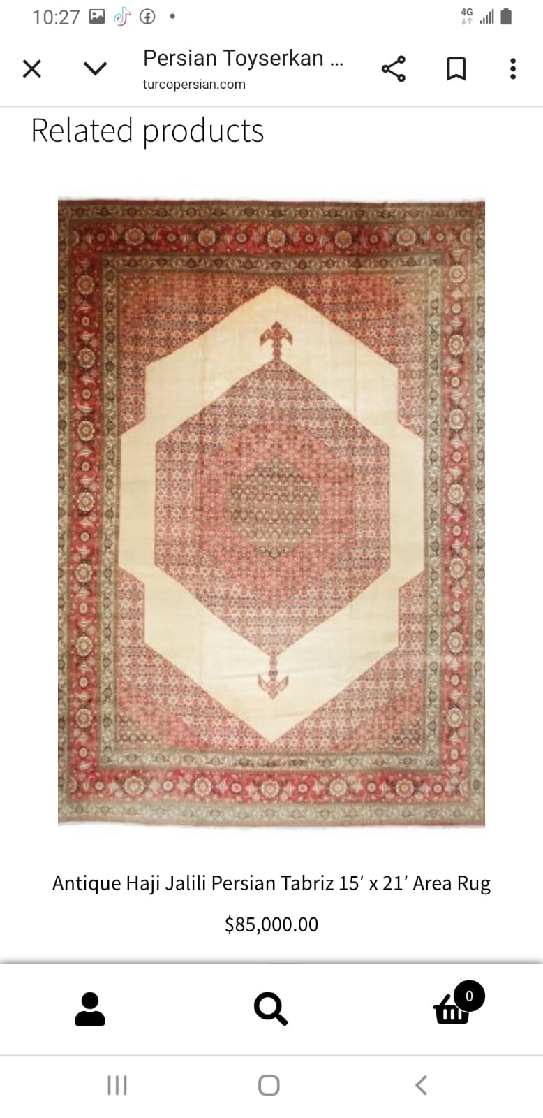 100 % silk Qum From Iran